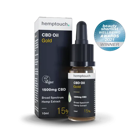 CBD Oil Gold 1500 mg CBD 10 ml (15%)