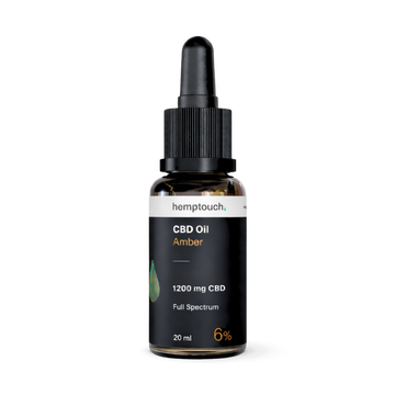 CBD Oil Amber 1200 mg CBD 20 ml (6%)