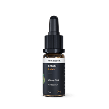 CBD Oil Amber 150 mg CBD 5 ml (3%)