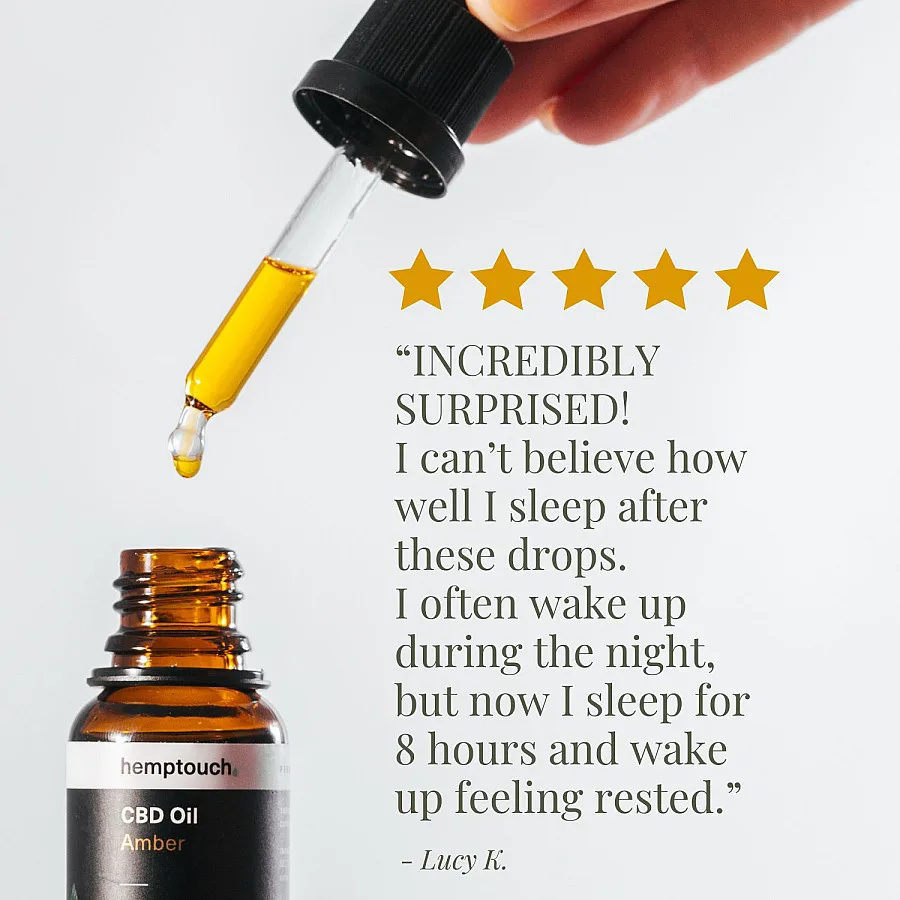 CBD Oil Amber 150 mg CBD 5 ml (3%)